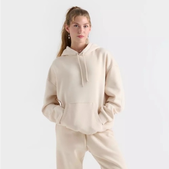 DAILYSZN Tops - DAILYSZN Women’s Fleece Boyfriend Hoodie Size XL